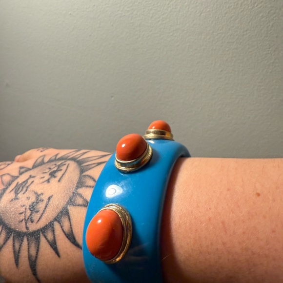 Vintage Funky Chunky Costume Bangle Bracelet - Picture 5 of 6